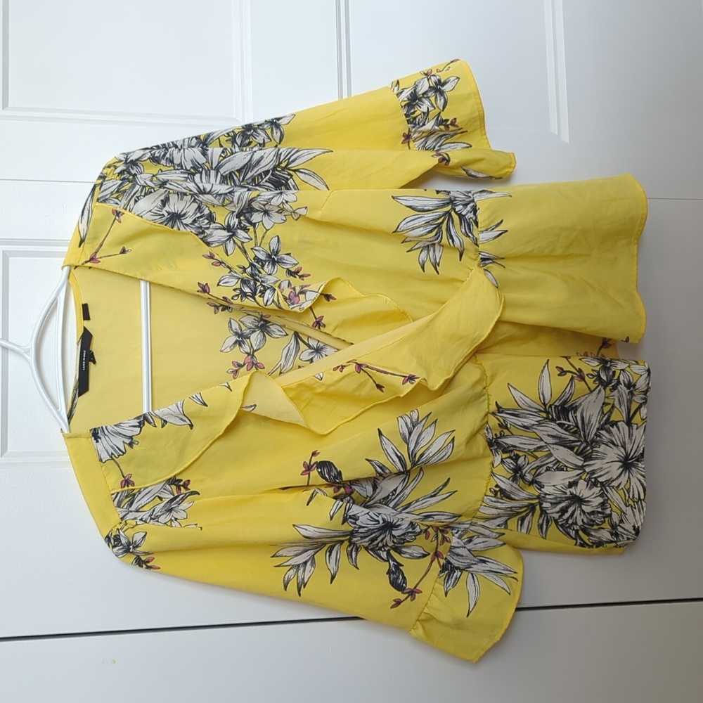 Yellow blouse